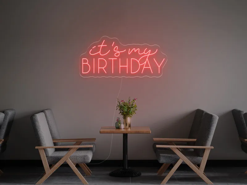 It`s My Birthday - Semn Luminos LED Neon